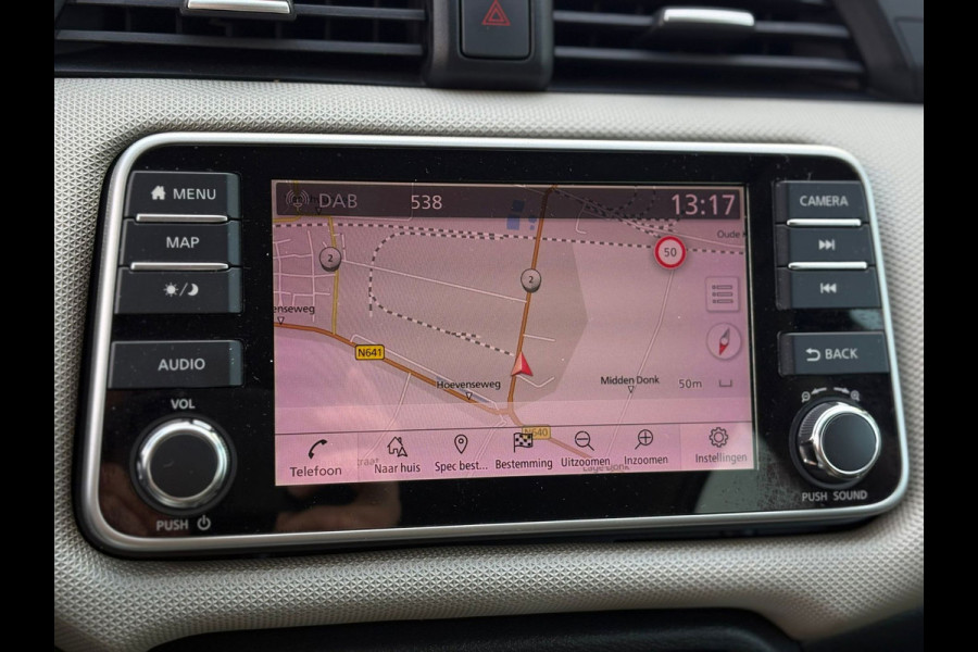 Nissan Micra 0.9 IG-T | Navi, Camera, Cruise, Airco, 16'' LMV, Bluetooth, Lichtsensor |