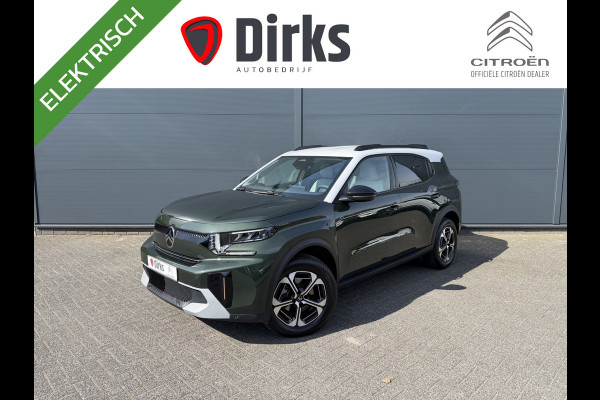 Citroën Ë-C3 Aircross Max 113pk 44 kWh (Camera - Parkeersensoren V+A - Automatische Airco - LED - Navigatie - Apple Carplay - 17"incl 4S - Two Tone)