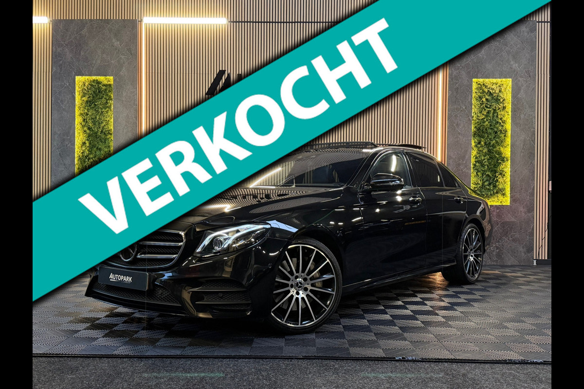 Mercedes-Benz E-Klasse 400 4Matic Premium Plus |AMG|PANO|BURMESTER|360CAM|MEMORY|KEYLESS|SFEERVERLICHTING|333PK|BOMVOL|