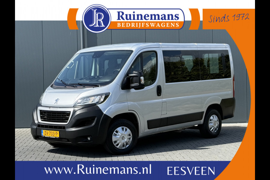 Peugeot Boxer 2.2 BlueHDI 141 PK / EURO 6 / L1H1 / 9 PERSOONS / AIRCO / CRUISE / PERSONENBUS / BLUETOOTH