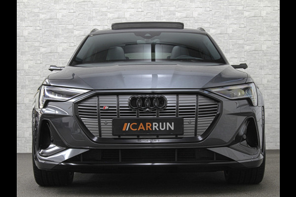 Audi e-tron Sportback S 504pk | RS-Stoelen | Panorama | 360 Camera | Valcona Leder | ACC | B&O Sound | Luchtvering | Soft-Close | Camera Spiegels | Nachtzicht | Keyless-Entry | Head-Up | 4-Zone Clima | Stoelverwarming V+A | Sfeerverlichting | Memory | Carplay |
