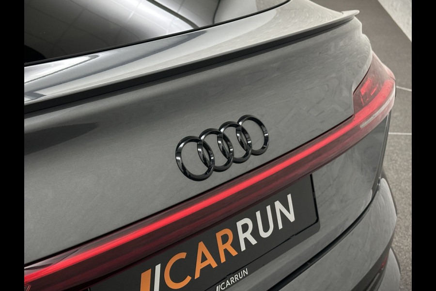 Audi e-tron Sportback S 504pk | RS-Stoelen | Panorama | 360 Camera | Valcona Leder | ACC | B&O Sound | Luchtvering | Soft-Close | Camera Spiegels | Nachtzicht | Keyless-Entry | Head-Up | 4-Zone Clima | Stoelverwarming V+A | Sfeerverlichting | Memory | Carplay |