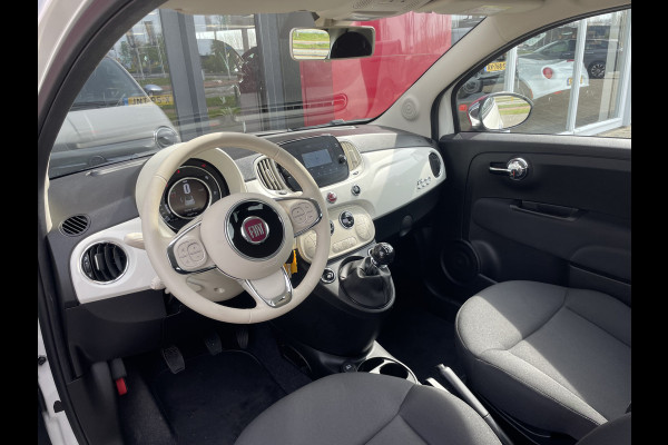 Fiat 500C 1.0 Hybrid Dolcevita | Climate Control | Apple/Android CarPlay | Rood Dak | Navigatie