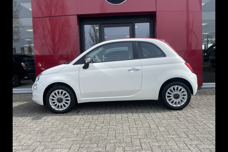Fiat 500C 1.0 Hybrid Dolcevita | Climate Control | Apple/Android CarPlay | Rood Dak | Navigatie