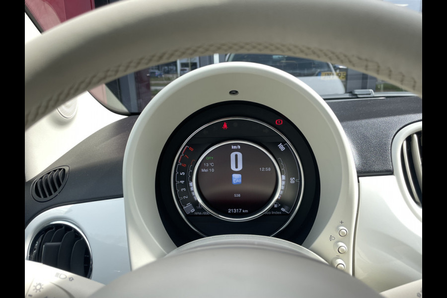 Fiat 500C 1.0 Hybrid Dolcevita | Climate Control | Apple/Android CarPlay | Rood Dak | Navigatie