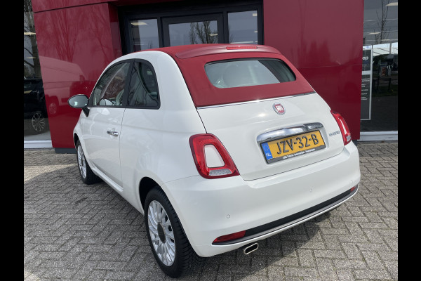 Fiat 500C 1.0 Hybrid Dolcevita | Climate Control | Apple/Android CarPlay | Rood Dak | Navigatie