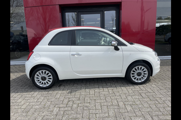 Fiat 500C 1.0 Hybrid Dolcevita | Climate Control | Apple/Android CarPlay | Rood Dak | Navigatie