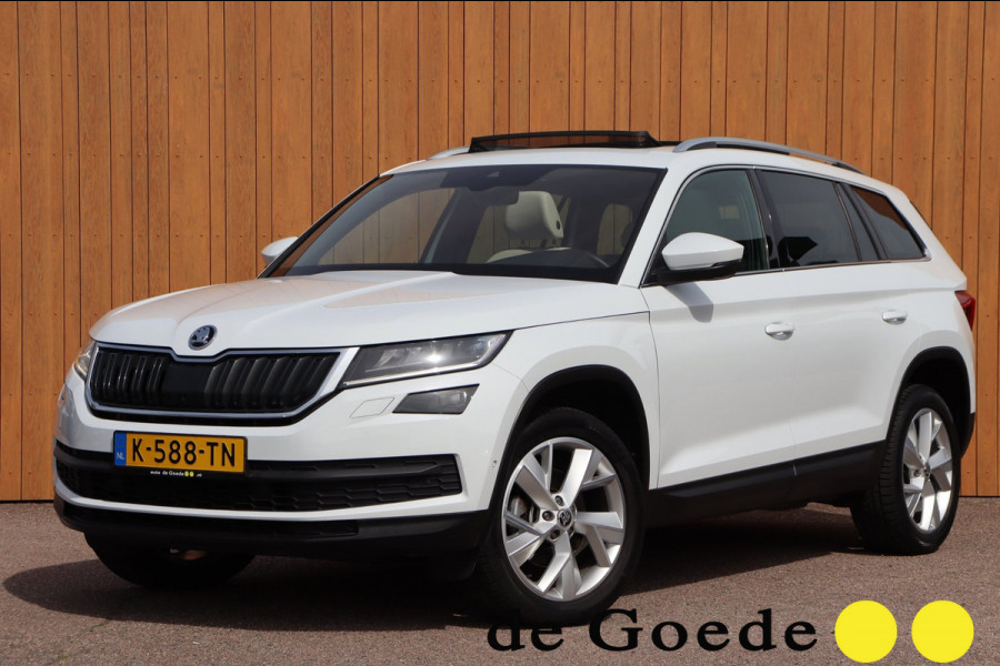 Škoda Kodiaq 1.5 TSI Business Edition Plus 7p. org.NL schuifdak leer+Verw+vent+MEM BOMVOL