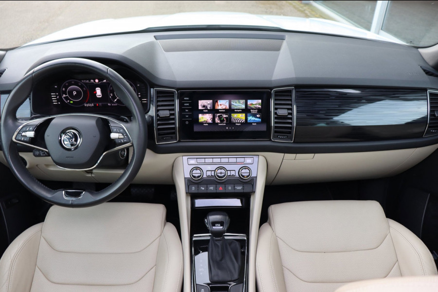Škoda Kodiaq 1.5 TSI Business Edition Plus 7p. org.NL schuifdak leer+Verw+vent+MEM BOMVOL
