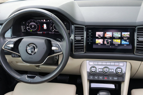 Škoda Kodiaq 1.5 TSI Business Edition Plus 7p. org.NL schuifdak leer+Verw+vent+MEM BOMVOL