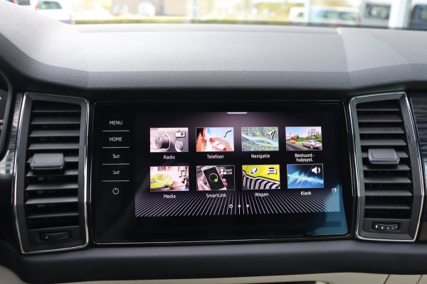 Škoda Kodiaq 1.5 TSI Business Edition Plus 7p. org.NL schuifdak leer+Verw+vent+MEM BOMVOL