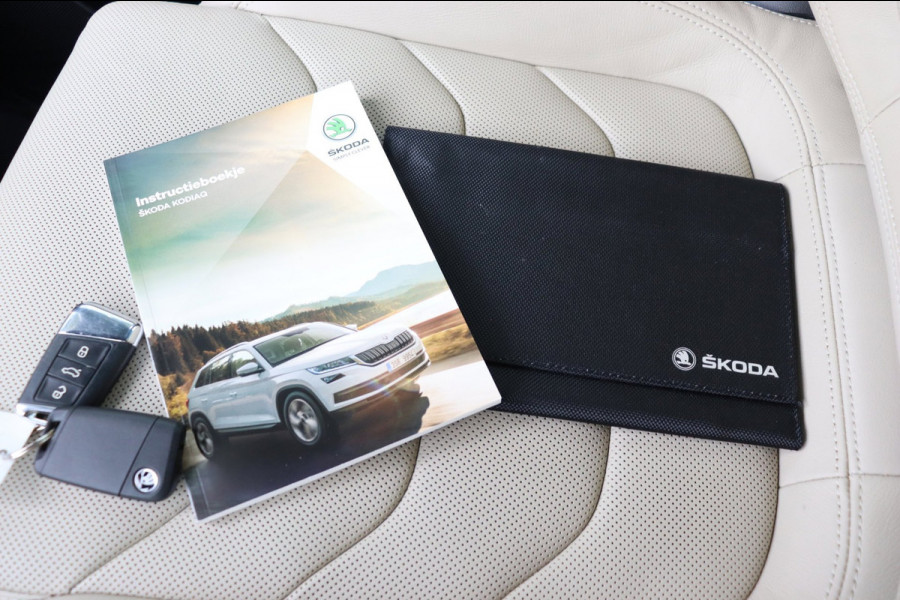 Škoda Kodiaq 1.5 TSI Business Edition Plus 7p. org.NL schuifdak leer+Verw+vent+MEM BOMVOL