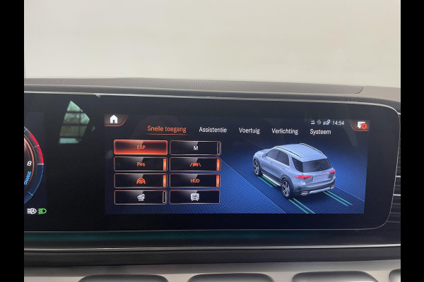 Mercedes-Benz GLE 350 e 4MATIC Navigatie Apple Carplay/Android Auto 360 Camera Parkeersensoren Head-up-display Cruise Control Stoelverwarming voor en achter Stuurverwarming Sfeerverlichting Virtual Cockpit Climate Control