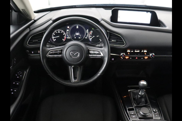 Mazda CX-30 2.0 e-SkyActiv-X M Hybrid Comfort | Stoel & stuurverwarming | Head-Up | Adaptive cruise | Carplay | Camera | Navigatie | 18'' | Keyless | Climate control | Bluetooth