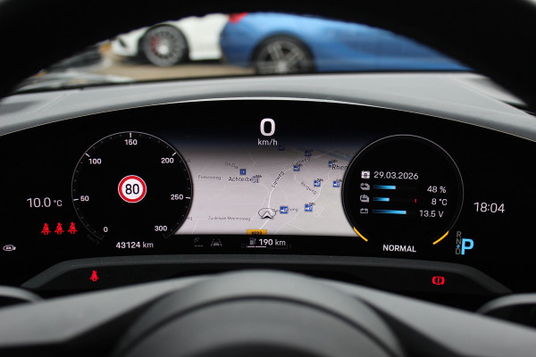 Porsche Taycan Sport Turismo 93 kWh / SoH 93,3% / Panoramadak / Camera / Bose / 20'' / Luchtvering / Leder / Warmtepomp / Dodehoek / Stoelverwarming / DAB / Cruise Control