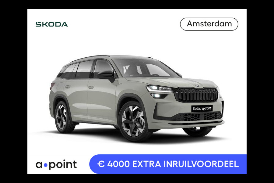 Škoda Kodiaq 1.5 TSI MHEV Sportline Business 7p | Panoramadak | Trekhaak | Light & View | Elek. bestuurdersstoel | Adaptive Cruise | Blind Spot |