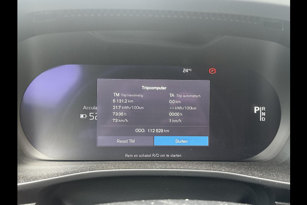 Volvo XC40 Recharge Plus SOH 93%| EERSTE EIG. ORIG. NL NAP| STOEL+ STUURVERWARMING| ELEK. TREKHAAK| ELEK. ACHTERKLEP| DODE HOEK SENSOR| DEALER ONDERHOUDEN | RIJKLAAR + 12 MND BOVAG GARANTIE |