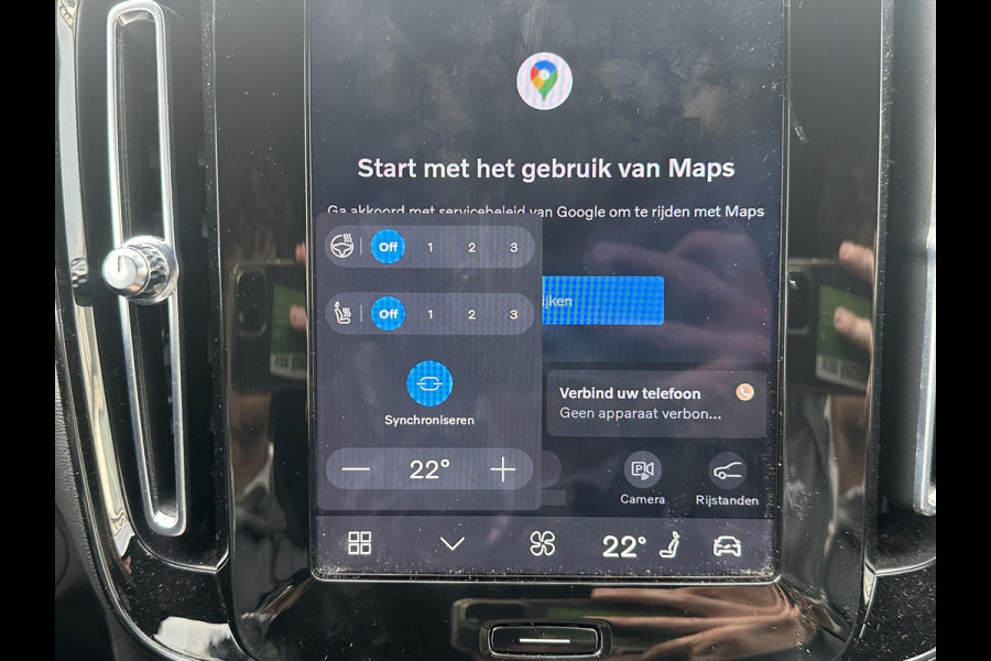 Volvo XC40 Recharge Plus SOH 93%| EERSTE EIG. ORIG. NL NAP| STOEL+ STUURVERWARMING| ELEK. TREKHAAK| ELEK. ACHTERKLEP| DODE HOEK SENSOR| DEALER ONDERHOUDEN | RIJKLAAR + 12 MND BOVAG GARANTIE |