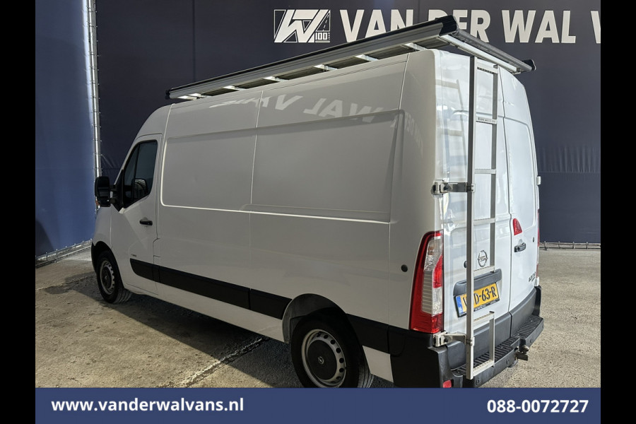 Opel Movano 2.3 CDTI 146pk L2H2 Euro6 Airco | Imperiaal | Navigatie | Camera | Cruisecontrol | 2500kg Trekhaak Parkeersensoren, Trap, Bijrijdersbank