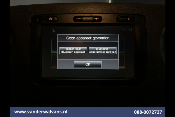 Opel Movano 2.3 CDTI 146pk L2H2 Euro6 Airco | Imperiaal | Navigatie | Camera | Cruisecontrol | 2500kg Trekhaak Parkeersensoren, Trap, Bijrijdersbank