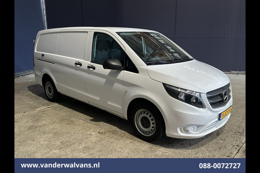 Mercedes-Benz Vito 114 CDI 136pk L2H1 Euro6 Airco | Navigatie | Camera | Cruisecontrol | Stoelverwarming Parkeersensoren, Trekhaak, Bijrijdersbank