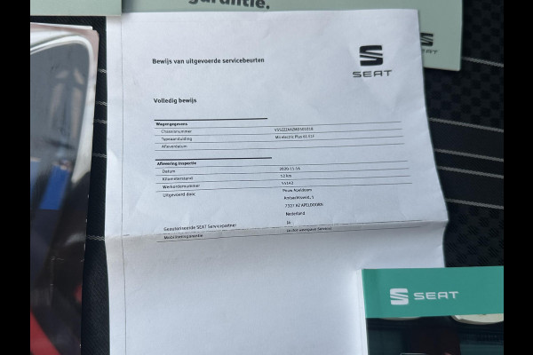 Seat Mii Electric electric Plus STOELVERWARMING| RIJKLAARPRIJS INCL. 12 MND BOVAG GARANTIE| DAB AUDIO | BLUETOOTH| PARKEERSENSOREN ACHTER| CRUISE CONTROL
