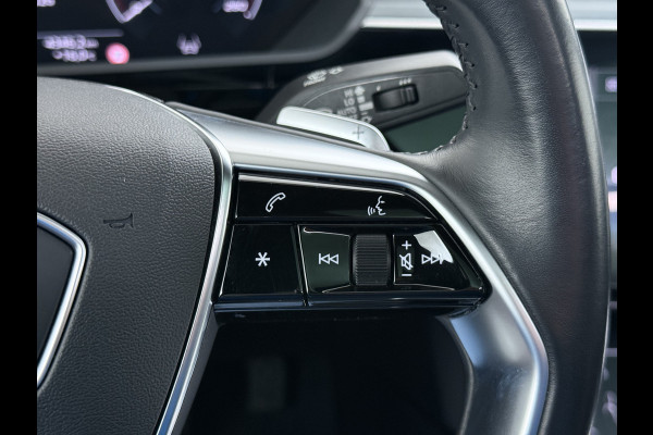 Audi e-tron Sportback 55 Quattro 408pk 95kWh SOH 90% Panorama-Schuifdak Leder Bang&Olufsen®-Audio Apple Carplay Android Auto Adap.Cruise Camera Navi L Elek.Stoelen+Memory+Verwarmd Lmv 20" Elek.Achterklep Virtual Cockpit Led Isofix DAB Bluetooth Privacy Glas Origineel Nederlandse Auto Nieuwprijs €93.721,-