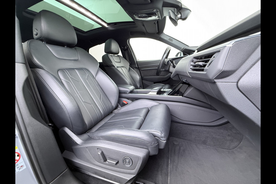 Audi e-tron Sportback 55 Quattro 408pk 95kWh SOH 90% Panorama-Schuifdak Leder Bang&Olufsen®-Audio Apple Carplay Android Auto Adap.Cruise Camera Navi L Elek.Stoelen+Memory+Verwarmd Lmv 20" Elek.Achterklep Virtual Cockpit Led Isofix DAB Bluetooth Privacy Glas Origineel Nederlandse Auto Nieuwprijs €93.721,-