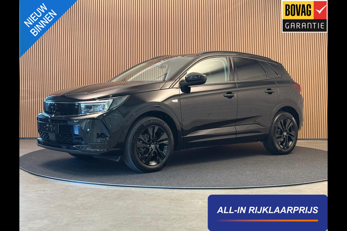 Opel Grandland 1.2 Turbo 130PK Aut. GS | Navi | Camera | Adapt. Cruise | Stoel- Stuur- & Voorruit verwarming | Incl. garantie