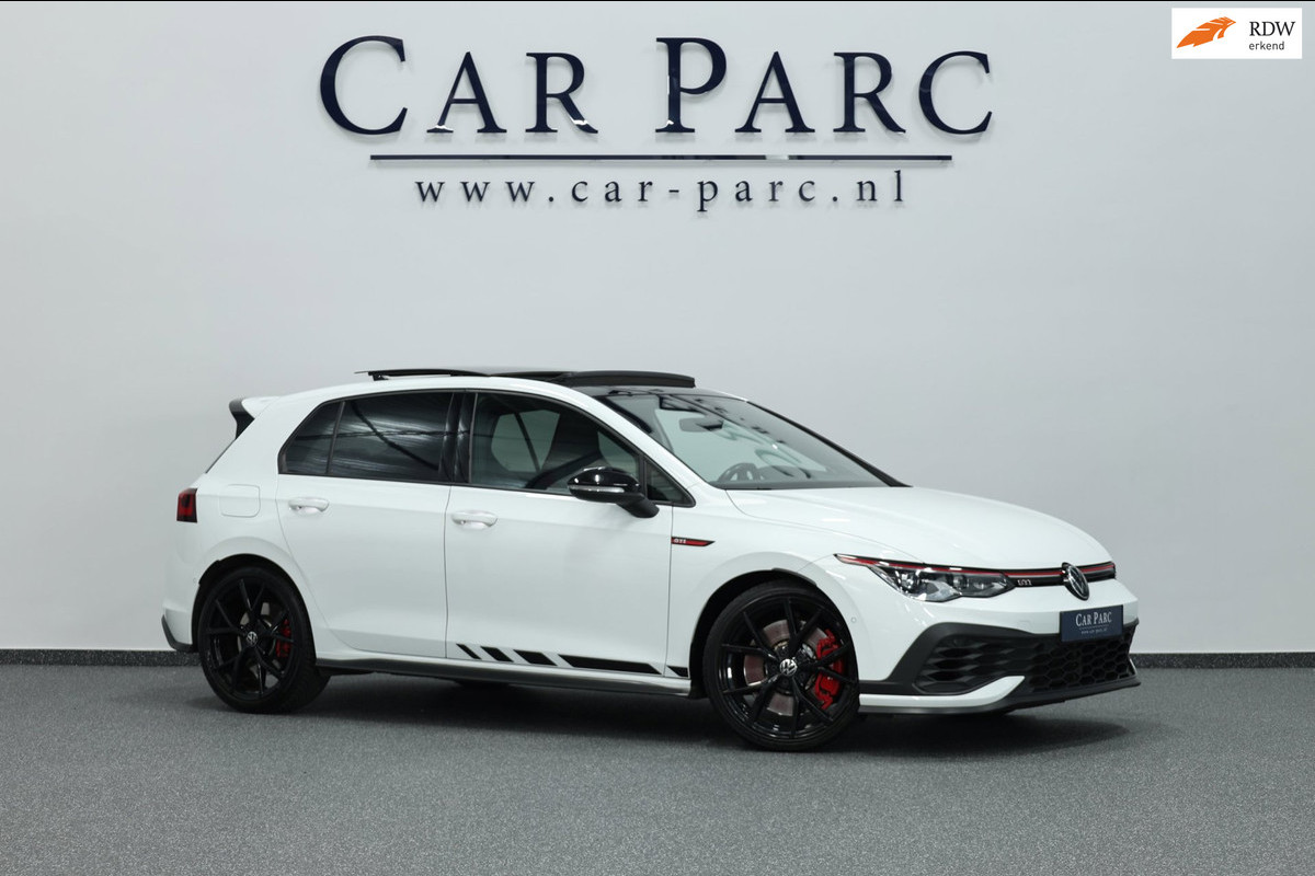 Volkswagen Golf 2.0 TSI GTI Clubsport 301+PK LED+IQ/PANO/HALF LEER+ALCANTARA+S.VERWARMING/19"/CAM/LINE/ACC/ECC/12 MND GARANTIE!