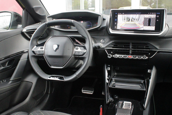Peugeot e-208 EV GT 156PK 51 kWh | WARMTEPOMP | ALCANTARA "EXECUTIVE INTERIOR" (STOEL VERWARMING/ELEKTRISCH VERSTELBARE BESTUUDERSSTOEL MET MASSAGE FUNCTIE/ALCANTARA BEKLEDING | METAALLAK "JAUNE AGUENDA" | DRIVE ASSIST PLUS PACK (ADAPTIVE CRUISE CONTROL/STOP & GO FUNCTIE/LANE KEEPING/POSITIONING ASSIST) | 17" LICHTMETALEN VELGEN "YANAKA" | SFEER VERLICHTING IN 8 KLEUREN | KEYLESS ENTRY/START | DRAADLOZE APPLE CARPLAY/ANDROID AUTO | DRAADLOZE TELEFOONLADER | VISION & NAVIGATION PACK (NAVIGATIE/HD CAMERA VOOR EN ACHTER/DODEHOEK BEWAKING/INSTAPVERLICHTING | FULL LED KOPLAMPEN |