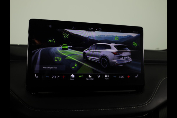 Škoda Enyaq 60 Sportline 180pk | Navigatie | 20 inch Lichtmetalen velgen | Elektrisch verstelbare voorstoel | Matrix Led | Parkeercamera | Stoelverwarming