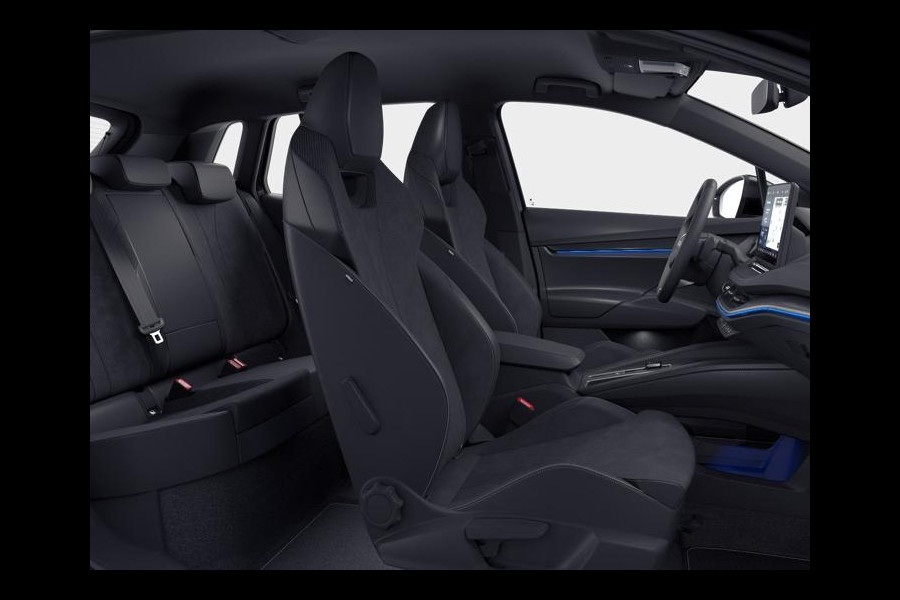 Škoda Elroq 85 Sportline | Trekhaak | elektr. achterklep | Matrix LED | Travel Assist | Stuur - en stoelverwarming |