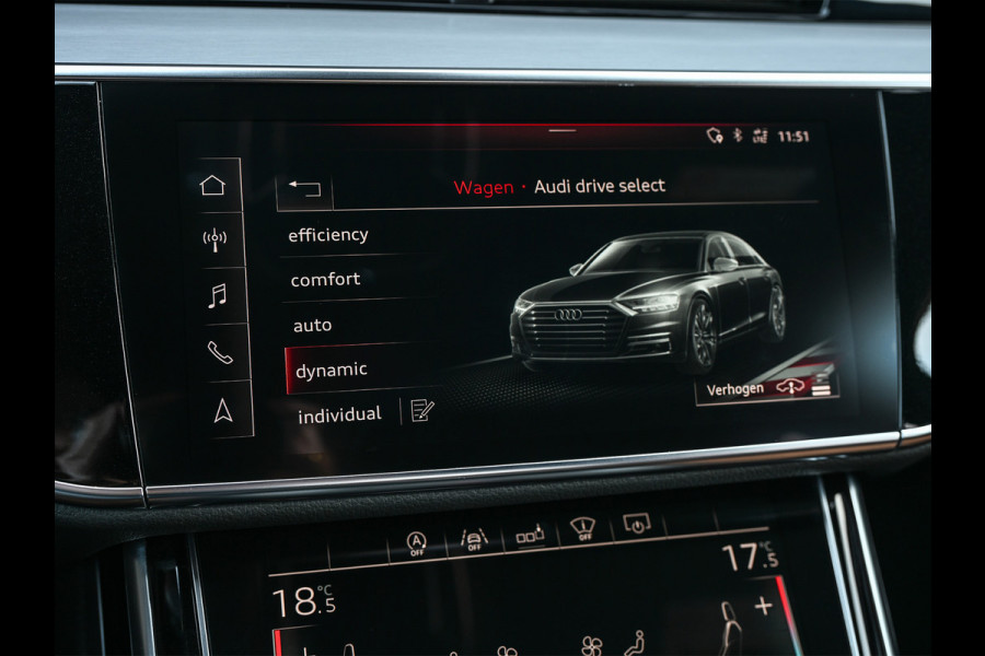 Audi A8 50 TDI quattro Pro Line Plus | Panorama dak | Luchtvering | B&O Sound | Head-up | Adaptive cruise | Ambiance interieur | Comfort seats |  |