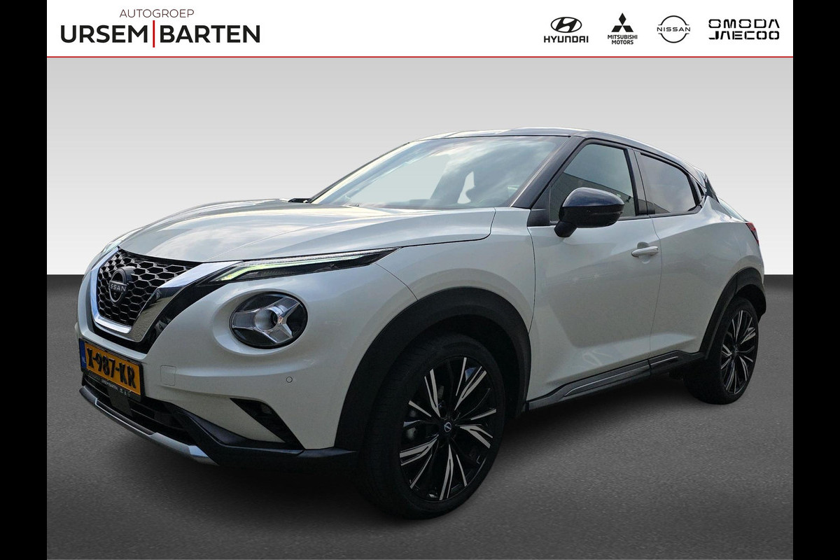 Nissan Juke 1.0 DIG-T N-Design | Half leder stof interieur | 360 graden camera | Navigatie | Adaptive Cruisecontrol |