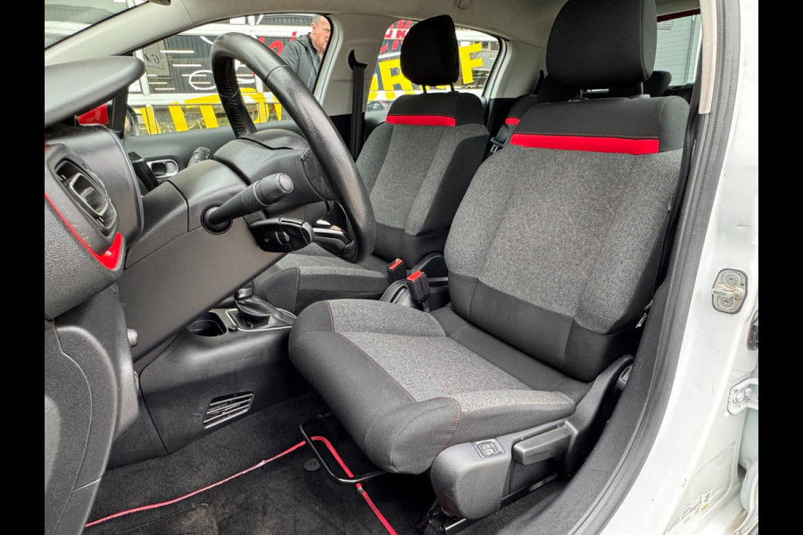 Citroën C3 1.2 PureTech S&S Feel AUTOMAAT - Apple CarPlay / Navigatie I Airco I LED I PDC I Sport velgen I dealer onderhouden