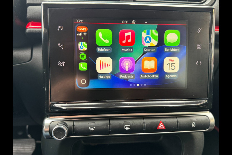 Citroën C3 1.2 PureTech S&S Feel AUTOMAAT - Apple CarPlay / Navigatie I Airco I LED I PDC I Sport velgen I dealer onderhouden
