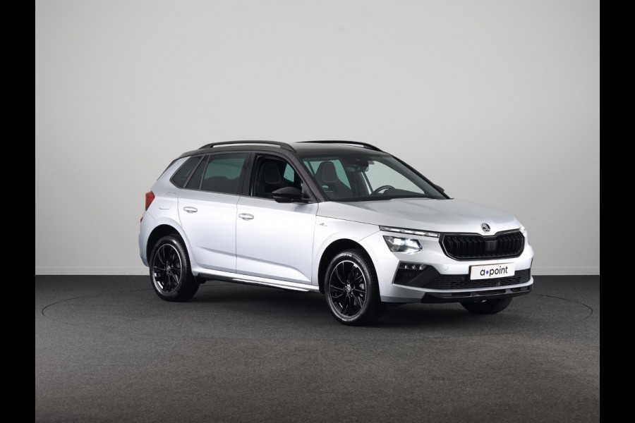 Škoda Kamiq 1.0 TSI Monte Carlo 115 pk Automaat (DSG) | Verlengde garantie | Navigatie via App | Panoramadak | Parkeersensoren | Adaptieve cruise control | Stoelverwarming |