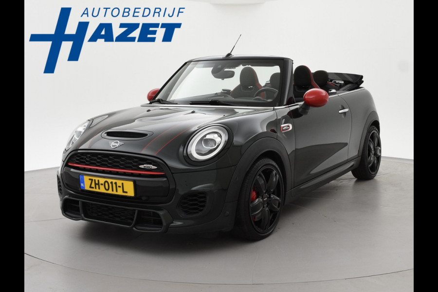 MINI Cabrio 2.0 JCW JOHN COOPER WORKS 231 PK REBEL GREEN | JCW STOELEN | ADAPTIVE CRUISE | ORIG. NL