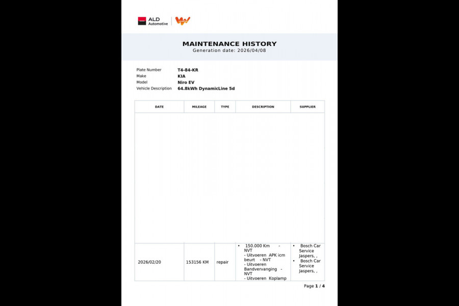 Kia Niro EV DynamicLine 64.8 kWh|100% SOH|DIGITAL COCKPIT|LEDER|ACC|APPLE CARPLAY|CAMERA|CLIMATE+CRUISE CONTROL|ORG.NL|NAP|1 EIG