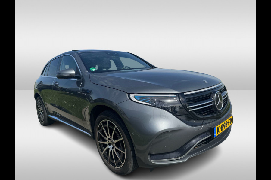 Mercedes-Benz EQC 400 4MATIC Business Solution AMG 80 kWh / SoH 93,1% / Schuifdak / 360Camera / Head-up / Burmester / Leder / 20'' / Matrix LED / CarPlay / Dodehoek / DAB / ACC
