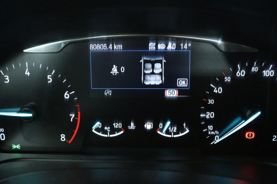 Ford Fiesta 1.0 EcoBoost Titanium (ACHTERUITRIJCAMERA, CRUISE CONTROL ADAPTIEF, NAVIGATIE, PARKEERSENSOREN)