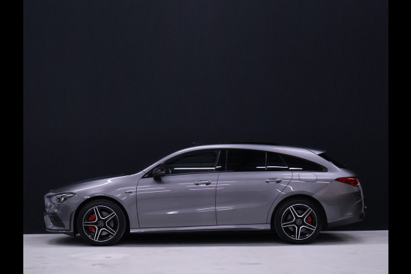 Mercedes-Benz CLA-Klasse Shooting Brake 250 e AMG Limited [SFEERVERLICHTING, TREKHAAK, CAMERA, CRUISE CONTROL, STOELVERWARMING, MEMORY SEATS, SCHUIFKANTELDAK, APPLE CARPLAY, NAVIGATIE, NIEUWSTAAT]