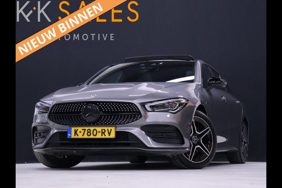 Mercedes-Benz CLA-Klasse Shooting Brake 250 e AMG Limited [SFEERVERLICHTING, TREKHAAK, CAMERA, CRUISE CONTROL, STOELVERWARMING, MEMORY SEATS, SCHUIFKANTELDAK, APPLE CARPLAY, NAVIGATIE, NIEUWSTAAT]