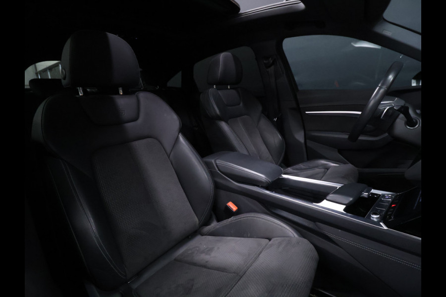 Audi e-tron Sportback 50 quattro S edition 71 kWh [ADAPTIVE CRUISE, APPLE CARPLAY, CAMERA, STOELVERWAMING, SCHUIFKANTELDAK, MEMORY, ELEKTRISCHE ACHTERKLEP, DIGITAL DASH, NAVIGATIE, NIEUWSTAAT]