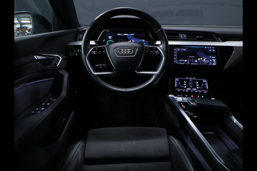 Audi e-tron Sportback 50 quattro S edition 71 kWh [ADAPTIVE CRUISE, APPLE CARPLAY, CAMERA, STOELVERWAMING, SCHUIFKANTELDAK, MEMORY, ELEKTRISCHE ACHTERKLEP, DIGITAL DASH, NAVIGATIE, NIEUWSTAAT]
