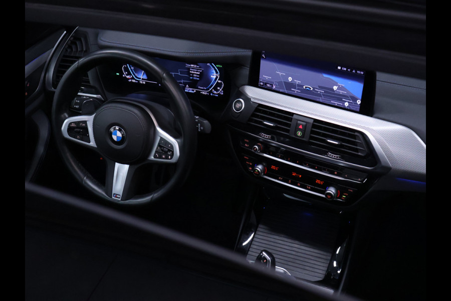 BMW X3 xDrive30e M Sport [SCHUIFKANTELDAK, LEDER, APPLE CARPLAY, CAMERA, ELEK. ACHTERKLEP, DIGITAL DASH, NAVIGATIE, CRUISE, NIEUWSTAAT]