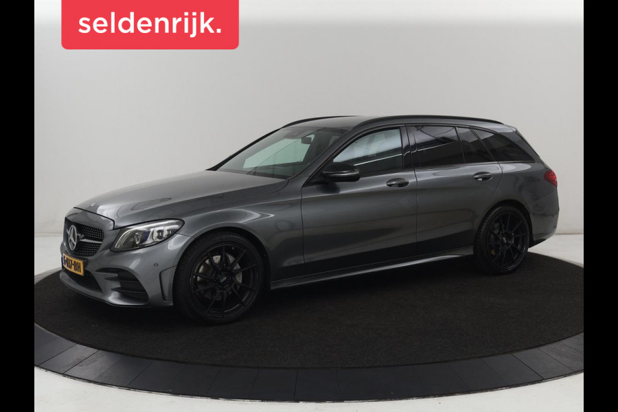 Mercedes-Benz C-Klasse 160 AMG | Stoelverwarming | Carplay | Leder/Alcantara | Camera | Digital Cockpit | Navigatie | 19'' | Full LED | Park Assist | Climate control