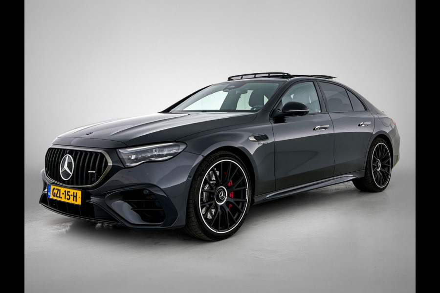 Mercedes-Benz E-Klasse AMG 53 4MATIC+ / NL Auto / Luchtvering (AMG RIDE CONTROL) / Panoramadak / Night Pakket / MBUX Superscreen / Achterasbesturing / Burmester / Plug-in hybride / Elektrisch rijbereik tot ca. 100 km /