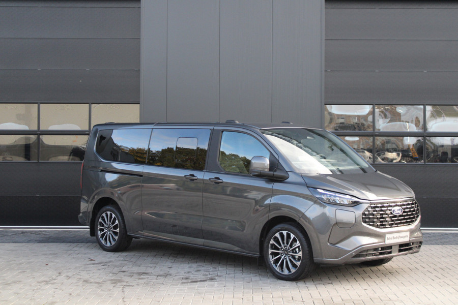 Ford Tourneo Custom 340 2.5 PHEV L2H1 Titanium X 232pk - ACC - Pano - B&O - Elek. schuifdeuren - 360 camera - Elek-Trekhaak - Prijs excl. BTW